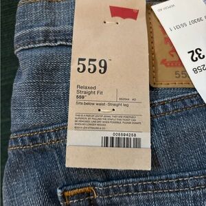 Levi's Men’s Blue Jeans - Relaxed Straight Fit